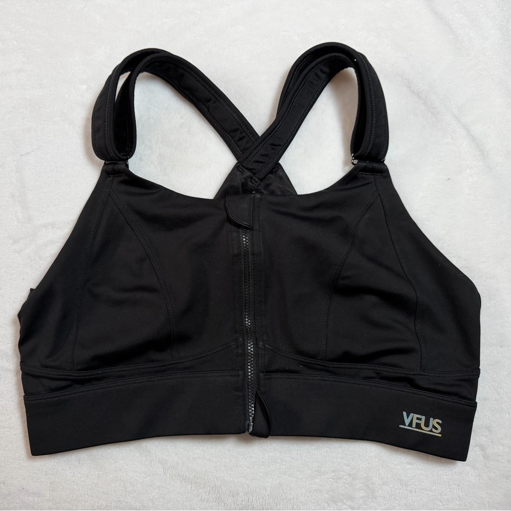 VFUS Women's‎ Black Sports Bra Size Large